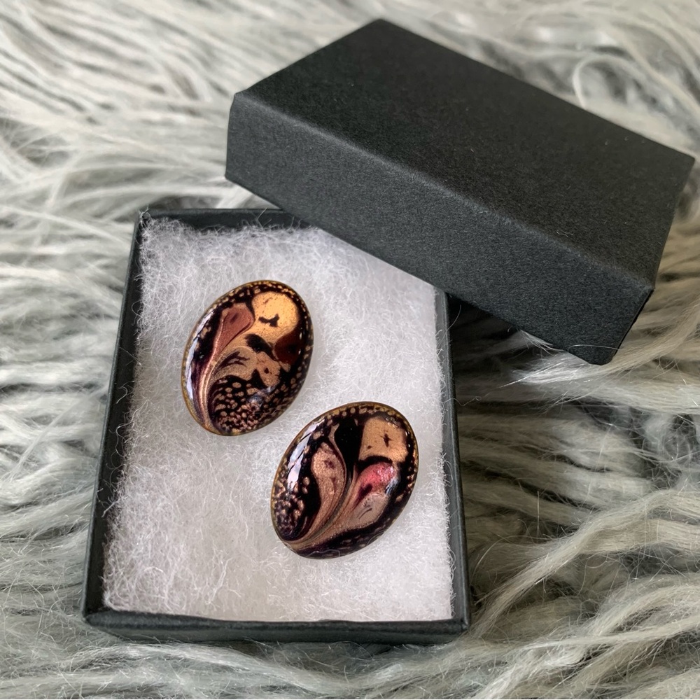 Vintage Art Deco Style Earrings
